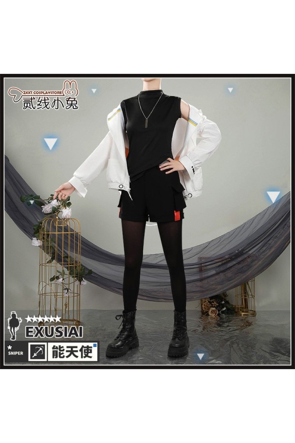 2XXT Cosplay Arknights Exusiai the New Covenant Casual Outfit Cosplay Costume